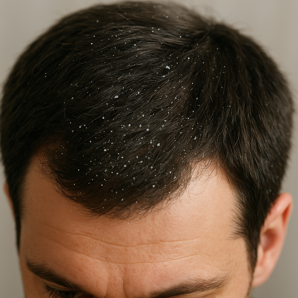 Natural Dandruff Treatments for Men’s Hair