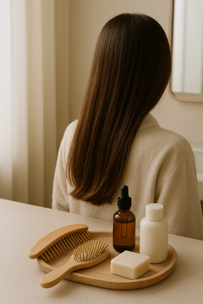 How to Maintain Healthy Hair with a Minimalist Routine