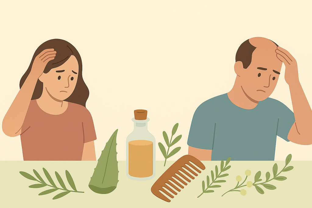 The Science Behind Hair Fall: Causes & Natural Remedies