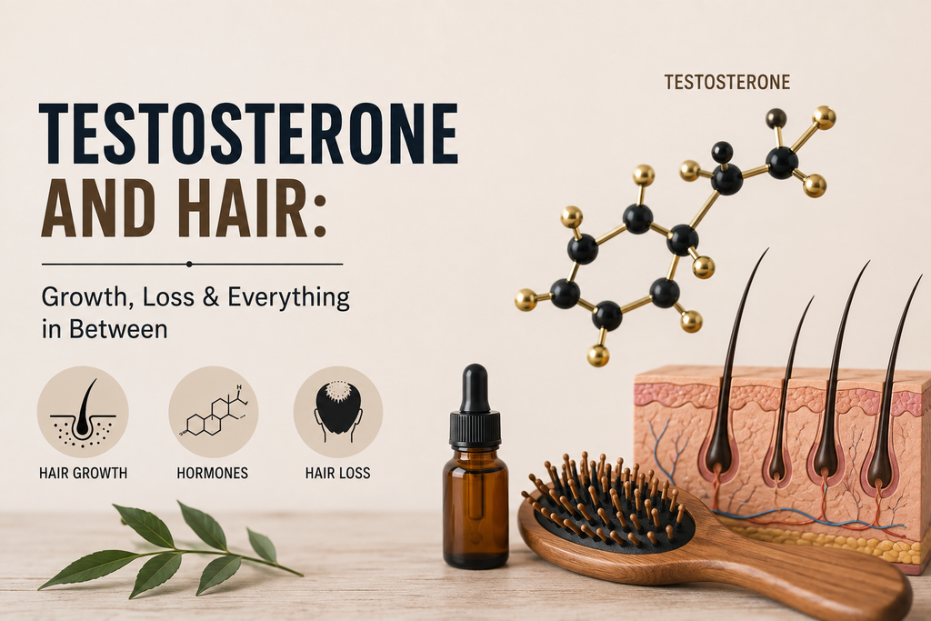 The Role of Testosterone in Hair Growth and Loss