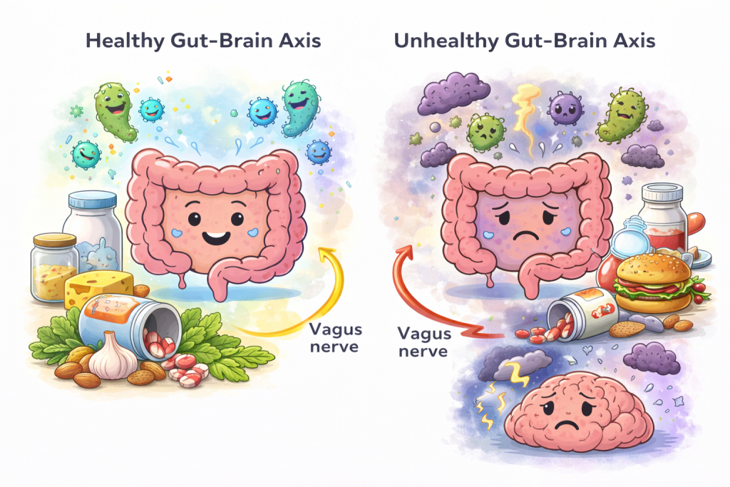 How Digestive Bacteria Influence Mood