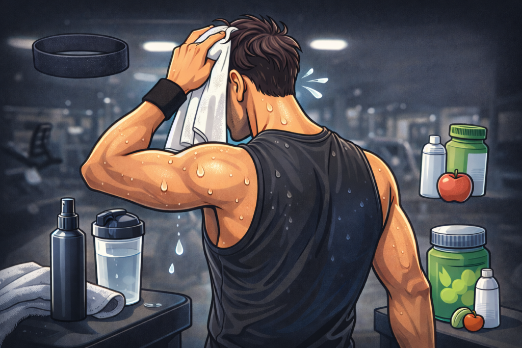 Preventing Sweat-Induced Hair Fall: Hair Guide for Gym-Goers