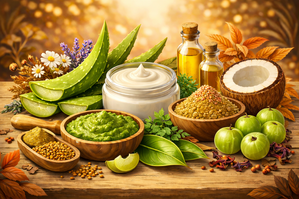 Herbal Alternative to Keratin Treatment