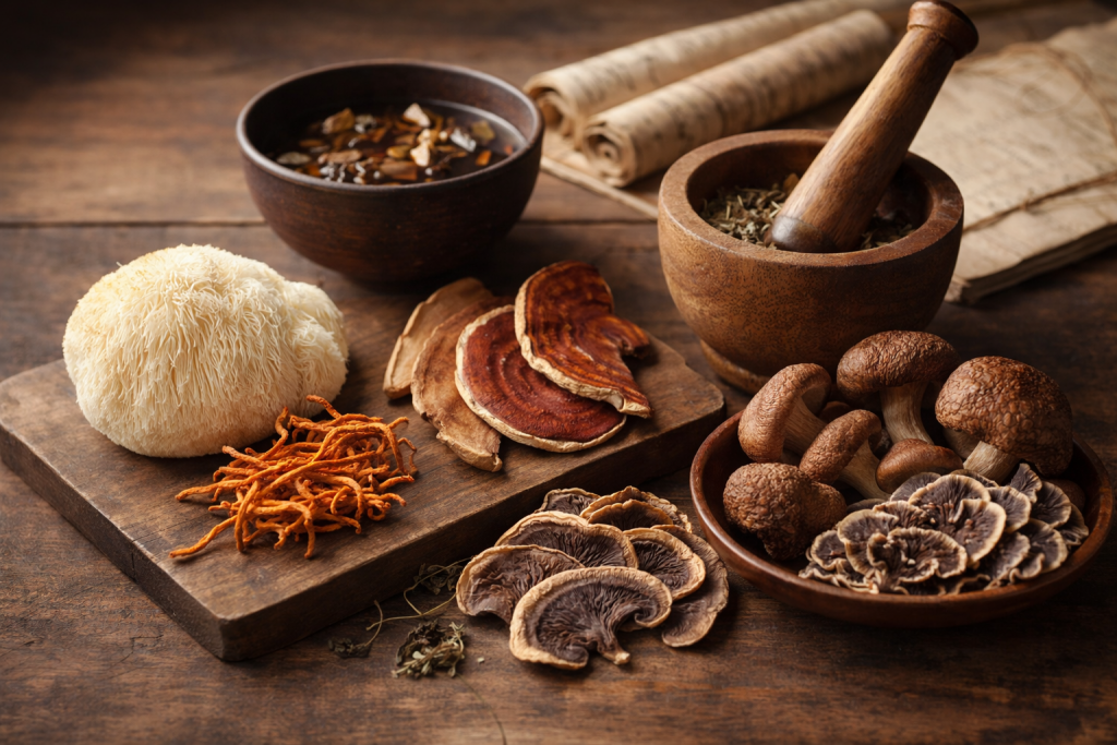 Functional Mushrooms in Traditional Diets