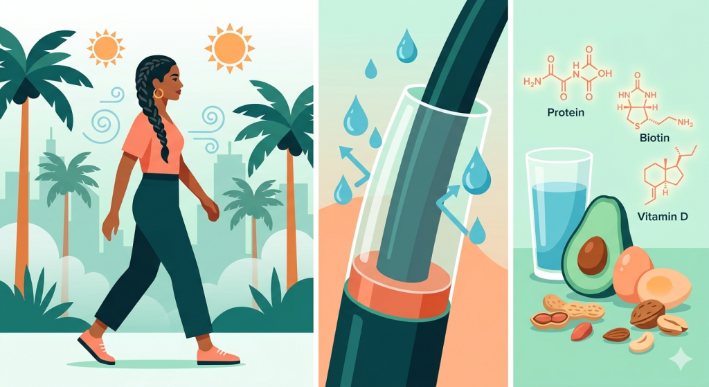 Hair Care for in Hot & Humid Climates