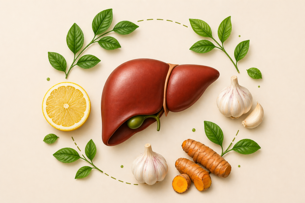 Liver-Supporting Foods for Clear Skin