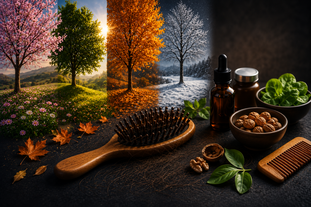Seasonal Hair Shedding Cycles