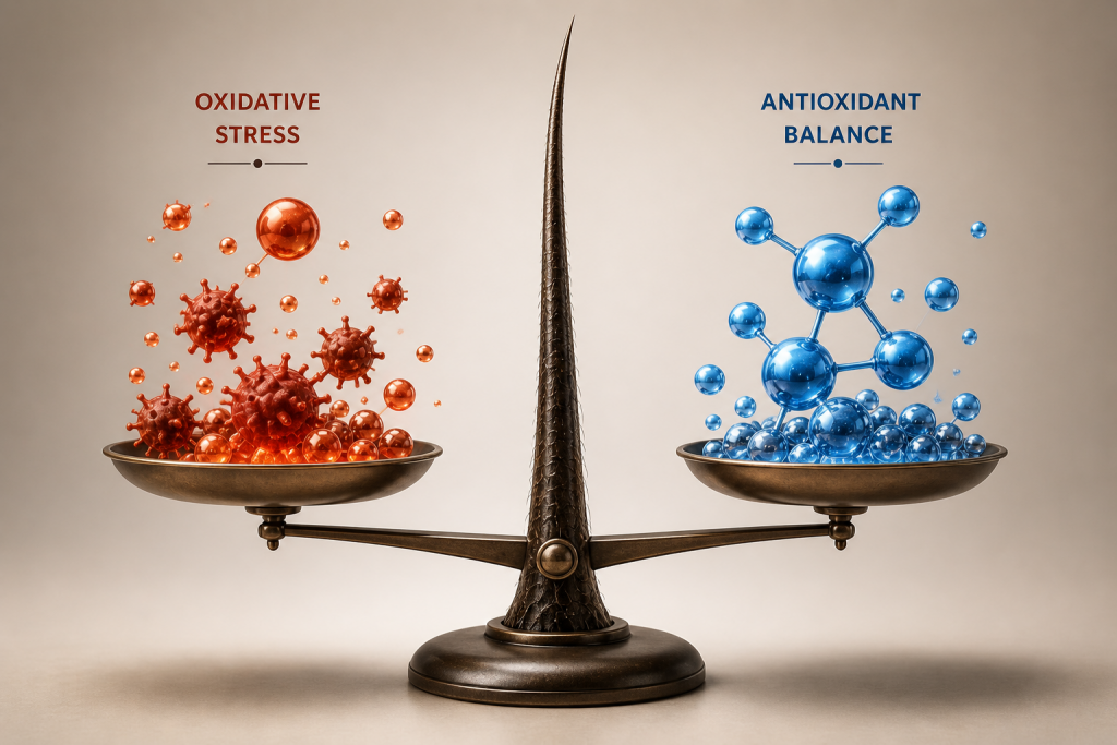 Role of Antioxidants In Avoiding Hair Aging