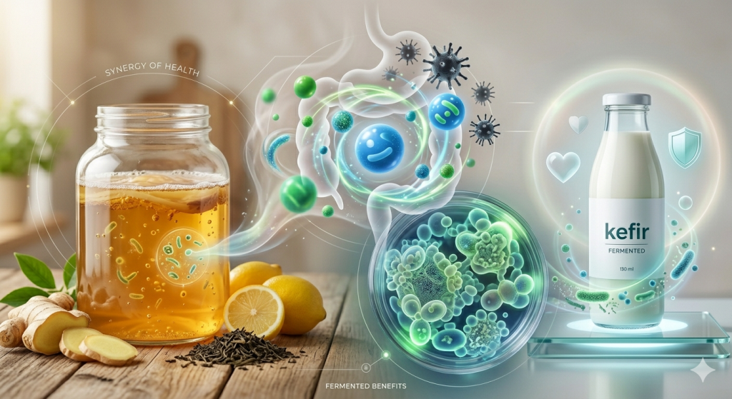 Health Benefits of Fermented Liquids