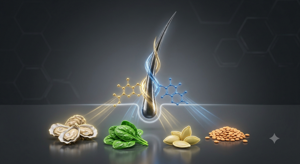 Best Zinc & Iron Foods for Stronger Hair