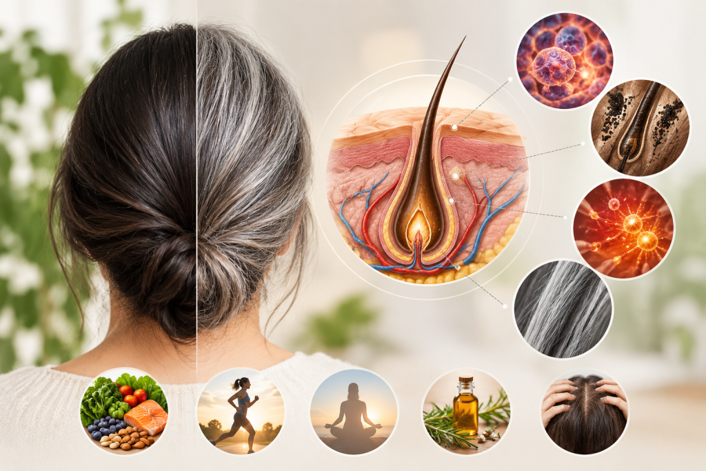 Hair Aging at the Cellular Level: What Happens to Your Hair as You Age?